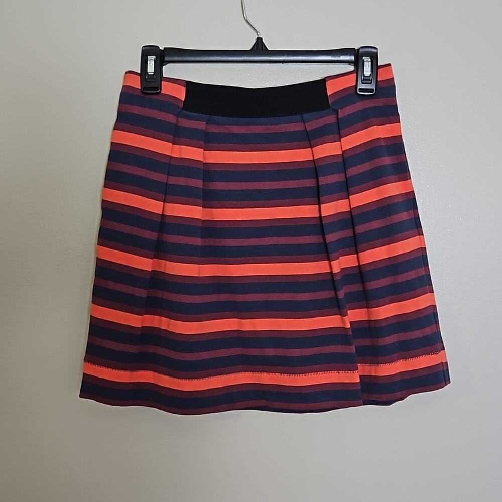 Rachel Roy Striped Full Mini Skirt Sz Small - Picture 2 of 10
